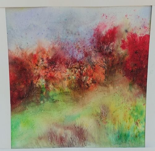 CD, Autumn, Brusho.